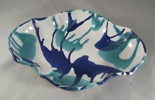 Gmundner Keramik-Schale oval 27